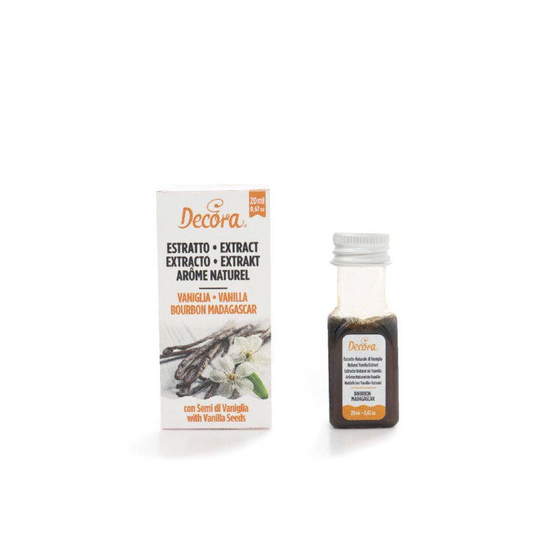 ESTRATTO NATURALE DI VANIGLIA BOURBON MADAGASCAR 20ml