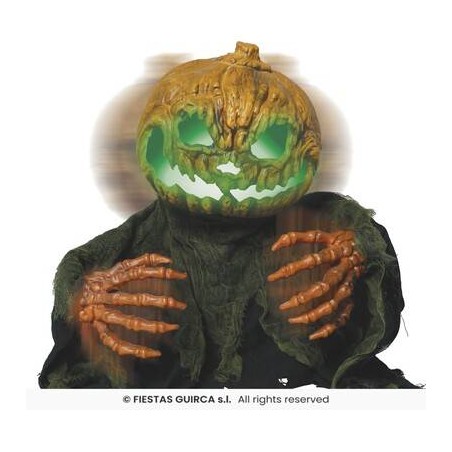 ZUCCA CON MOVIMENTO LUCE E SUONI 50cm