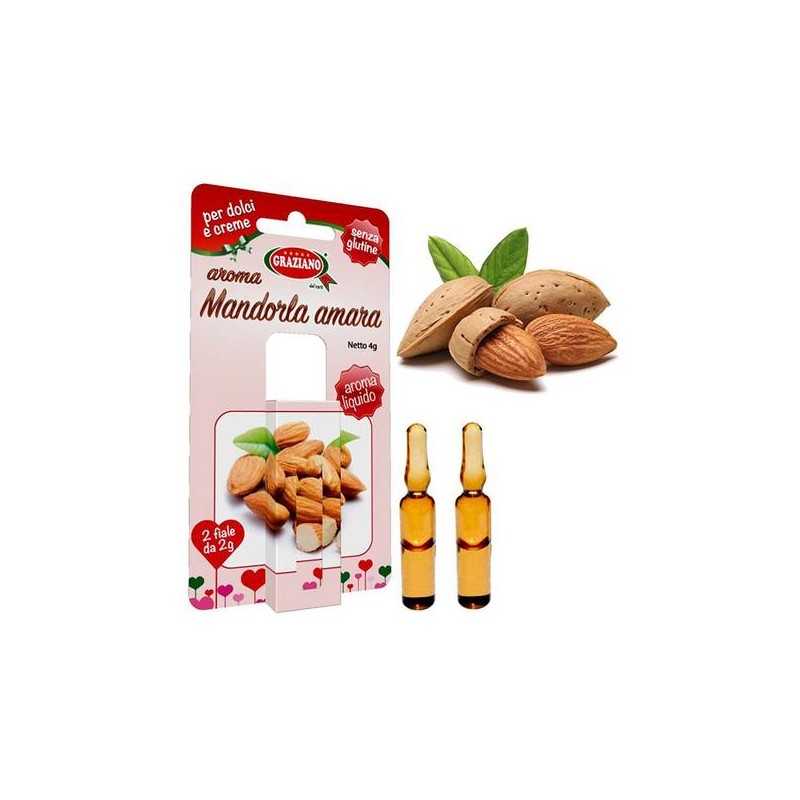 AROMA LIQUIDO MANDORLA AMARA 4gr