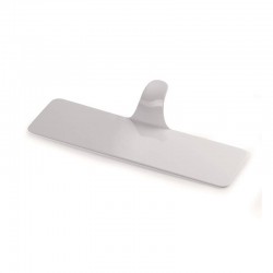 VASSOIO PLASTICA MONOPORZIONE 13x3,8cm BIANCO 25pz