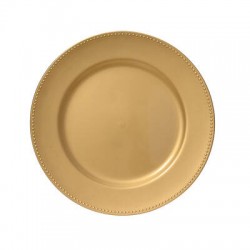 MAXI PIATTO PIANO ø33cm ORO