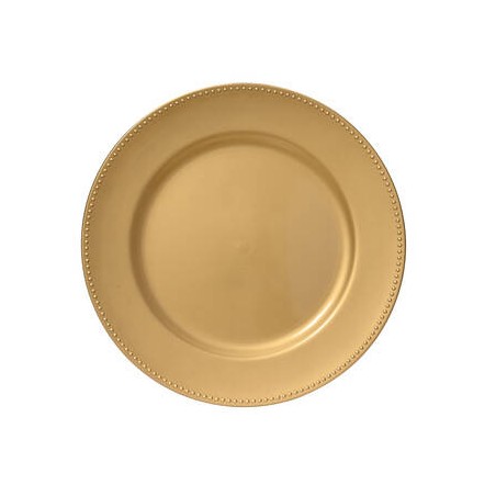 MAXI PIATTO PIANO ø33cm ORO