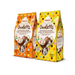 OVOLETTS OVETTI DI CIOCCOLATO CON MINI LENTI COLORATE 150gr