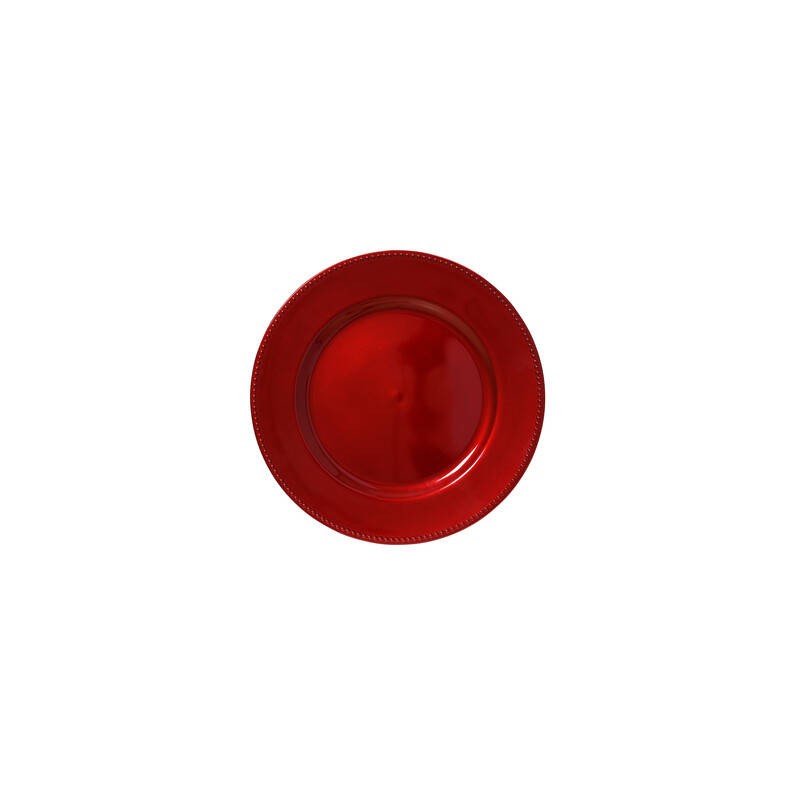 MAXI PIATTO PIANO ø33cm ROSSO