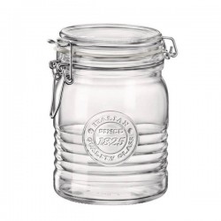 OFFICINA 1825 VASO ERMETICO VETRO 750ml BORMIOLI ø10,8cm H.13,6cm