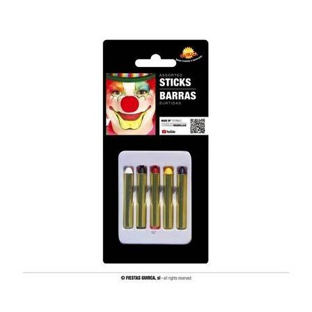 BLISTER TRUCCHI STICK ASSORTITI 5pz