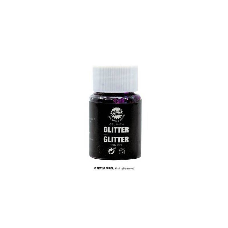 GEL GLITTER VIOLA VISO/CORPO 20gr