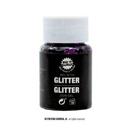 GEL GLITTER VIOLA VISO/CORPO 20gr