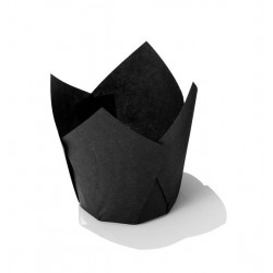 PIROTTINI TULIP 50x50mm H.72mm NERO 120pz
