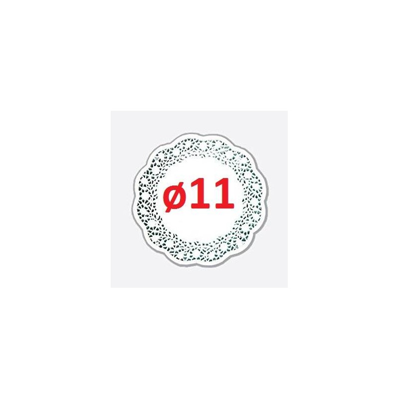 PIZZO PORCELLANATO TONDO ø11 10pz