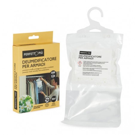 DEUMIDIFICATORE ARMADIO C/APPENDINO 230gr JASMINE