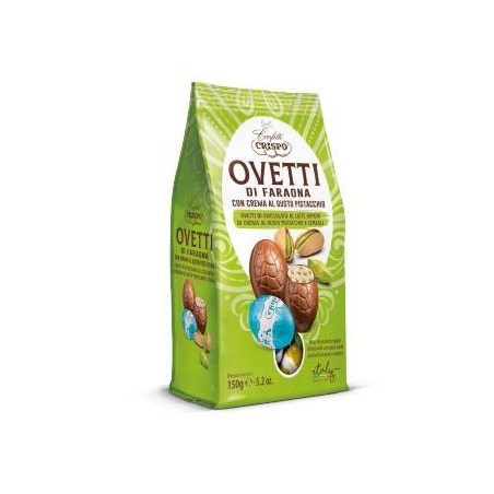 OVETTI DI FARAONA CON CREMA AL GUSTO PISTACCHIO 150gr