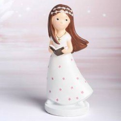 CAKE TOPPER COMUNICANDA PRIMAVERA H.15,5cm ART.27197B