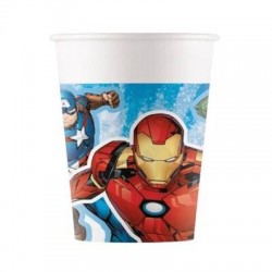 BICCHIERI CARTA 200ml AVENGERS 8pz
