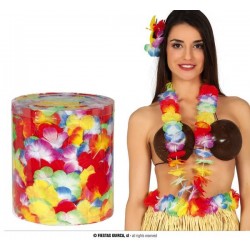 COLLANE HAWAIANE MULTICOLOR 25pz