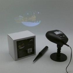 PROIETTORE BABBO SU SLITTA