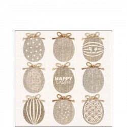 TOVAGLIOLI 25x25 NATURAL EASTER 20pz