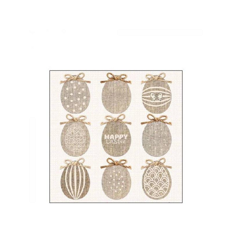 TOVAGLIOLI 25x25 NATURAL EASTER 20pz