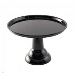 ALZATA MELAMINA NERA ø30 H.20cm