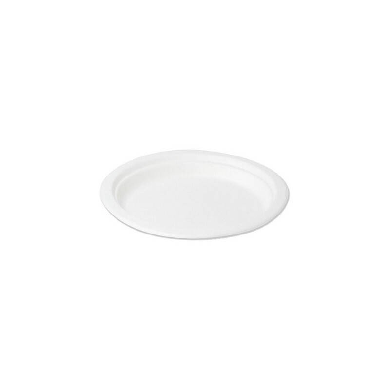 PIATTI OVALI POLPA 32x25,5cm BIO COMPOSTABILI 25pz CROWN CHEF