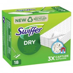 SWIFFER PANNO CATTURA POLVERE 18pz