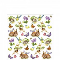 TOVAGLIOLI 25x25 PASQUA FEELING 20pz