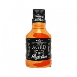 PALLONE MYLAR BOTTIGLIA WHISKY 32x65cm