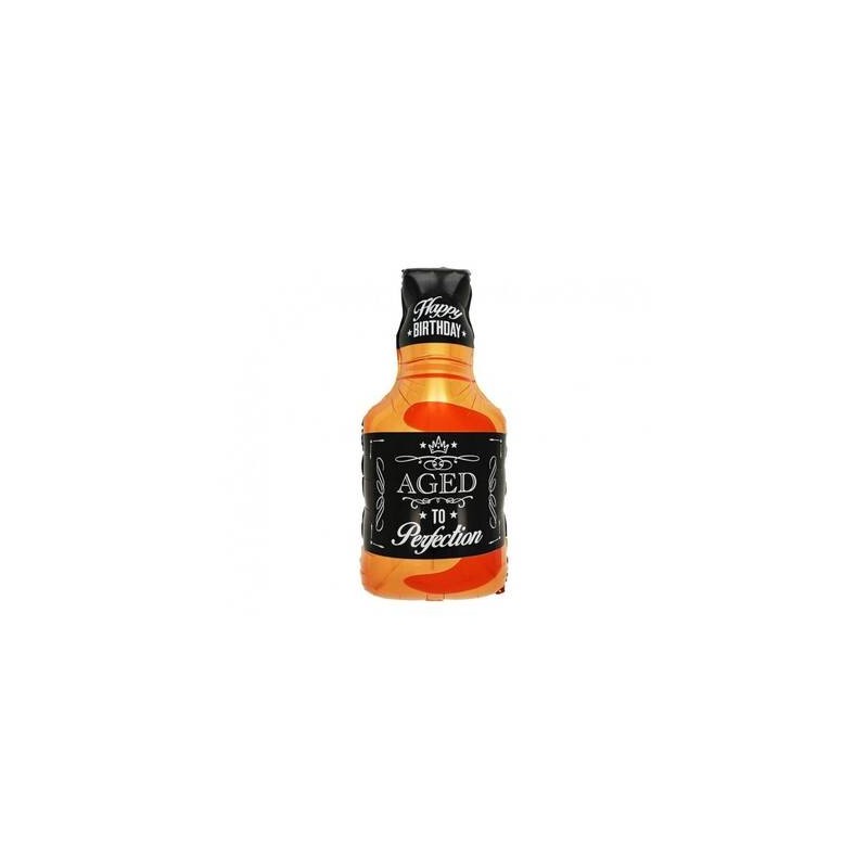 PALLONE MYLAR BOTTIGLIA WHISKY 32x65cm