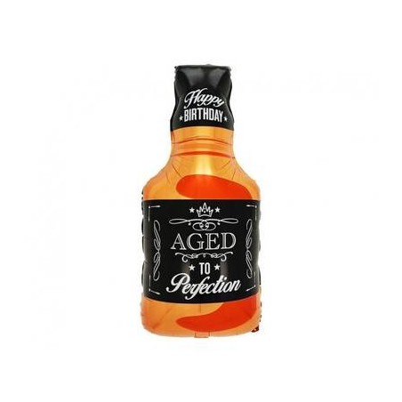 PALLONE MYLAR BOTTIGLIA WHISKY 32x65cm