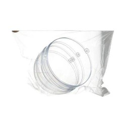 SFERA APRIBILE TRASPARENTE  ø8cm 2pz