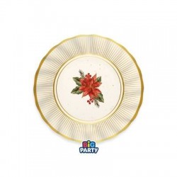 PIATTI DESSERT ø20cm BOUQUET DE NOEL 6pz