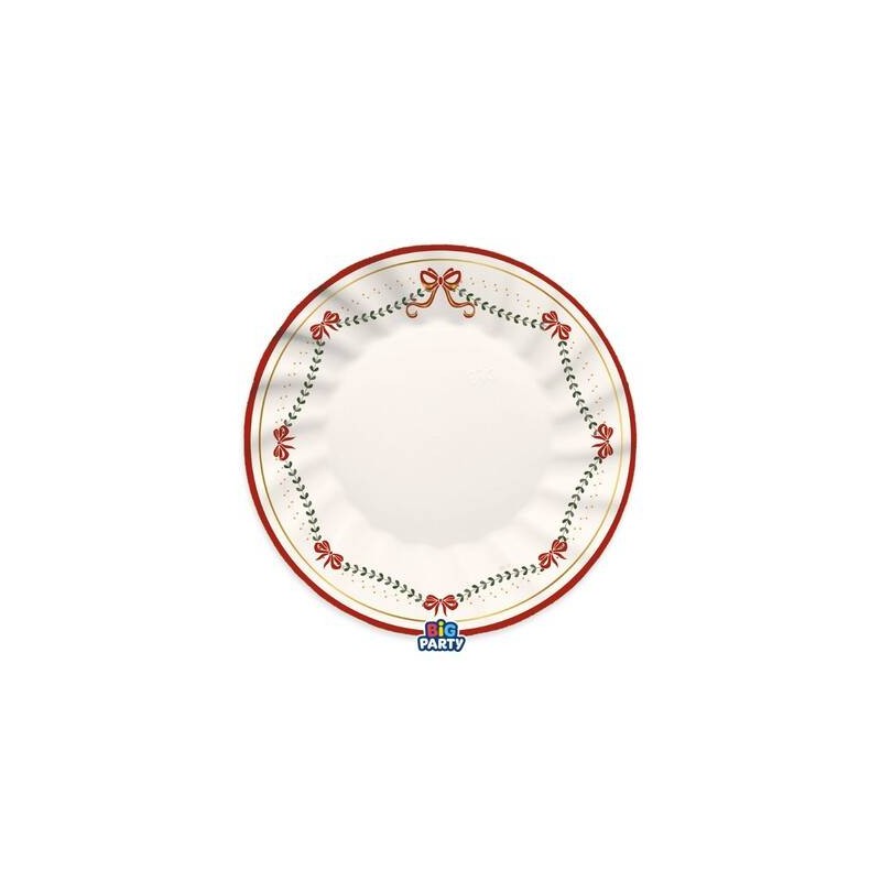 PIATTI MAXI ø30cm CHRISTMAS CARILLON 6pz