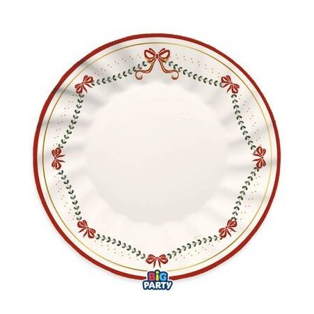 PIATTI MAXI ø30cm CHRISTMAS CARILLON 6pz