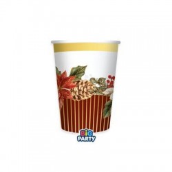 BICCHIERI 250cc BOUQUET DE NOEL 6pz
