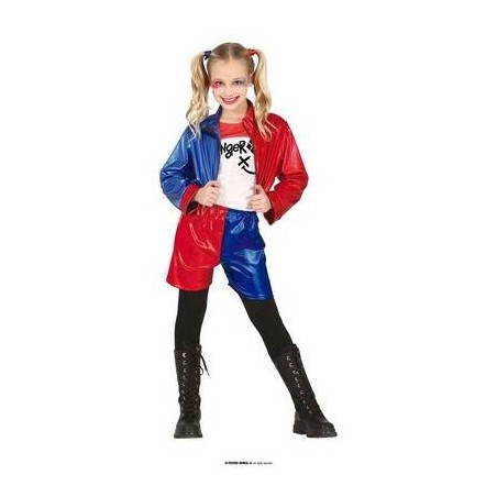COSTUME DANGEROUS QUEEN BIMBA 7-9 anni