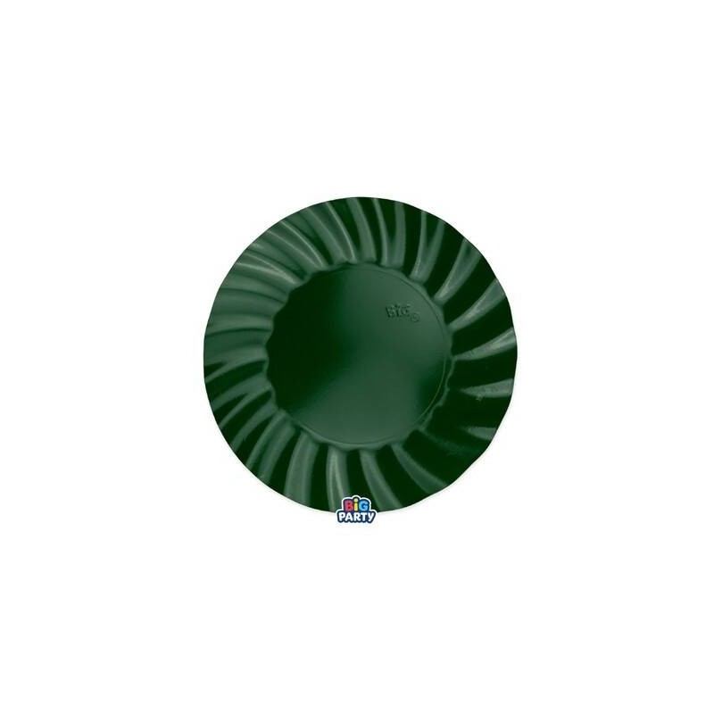 SOTTOPIATTI  ø30 WAVY VERDE FORESTA 6pz