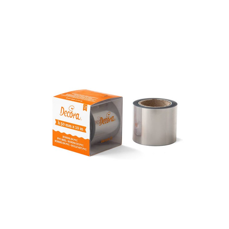 BOBINA ACETATO PER ALIMENTI H.5cm 10mt
