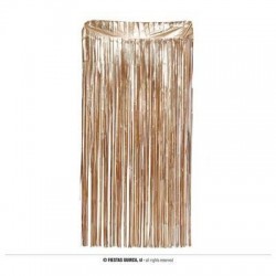 TENDA OPACA ORO METAL 100x200cm