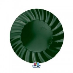 PIATTI DESSERT ø20 WAVY VERDE FORESTA 6pz