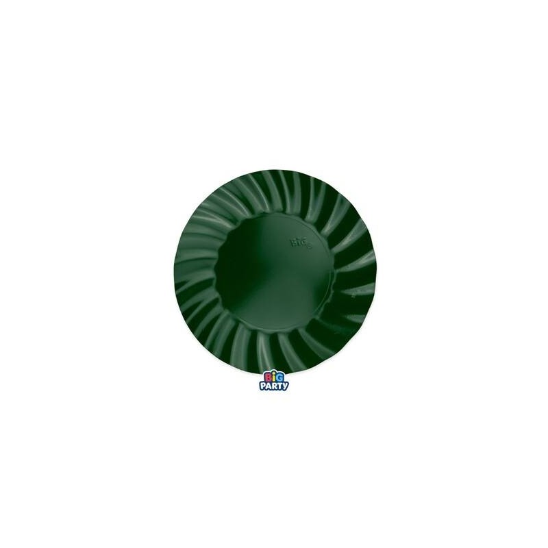 PIATTI DESSERT ø20 WAVY VERDE FORESTA 6pz