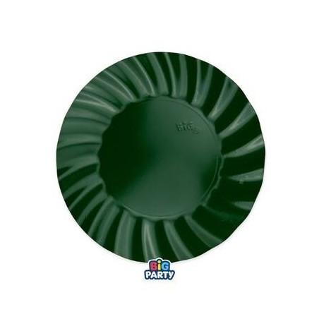 PIATTI DESSERT ø20 WAVY VERDE FORESTA 6pz