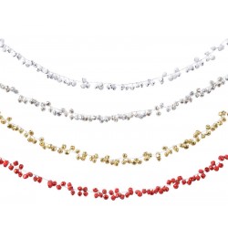 GHIRLANDA CAMPANE IN FERRO H.120cm 4col ass.ti 1pz