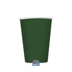 BICCHIERI 250cc WAVY VERDE FORESTA 6pz