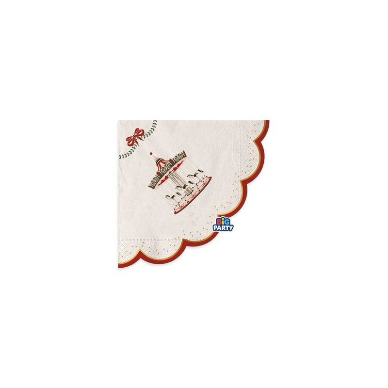 TOVAGLIOLI 33x33cm CHRISTMAS CARILLON 16pz