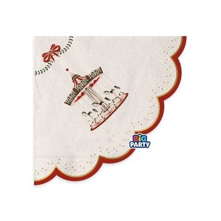 TOVAGLIOLI 33x33cm CHRISTMAS CARILLON 16pz