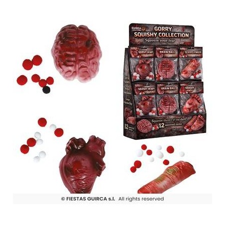 SQUISHY ORGANI ASS. 10cm