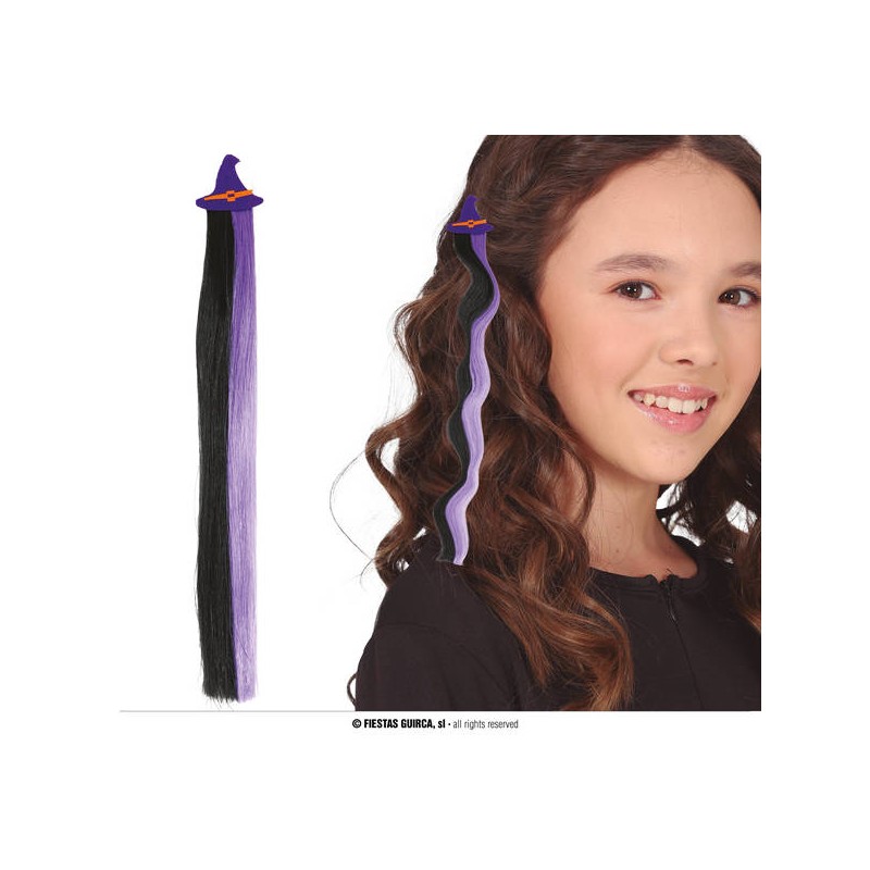 EXTENSION CAPELLI NERA LILLA STREGA