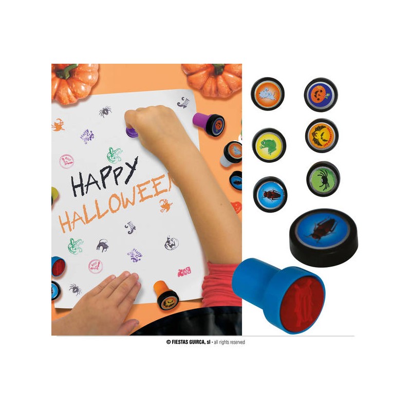 TIMBRI HALLOWEEN 6pz