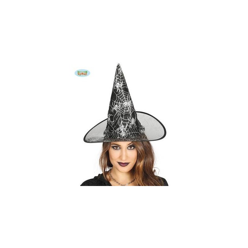 CAPPELLO STREGA NERO C/ RAGNATELE
