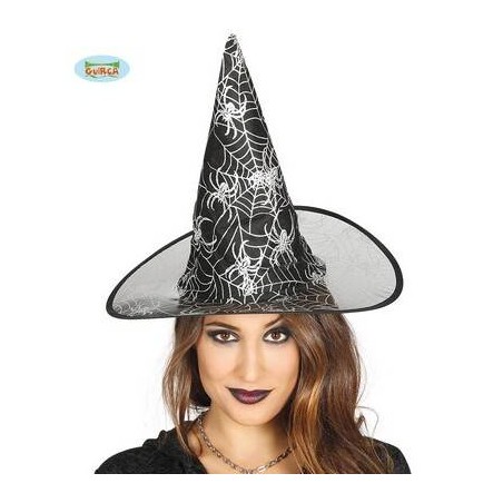 CAPPELLO STREGA NERO C/ RAGNATELE